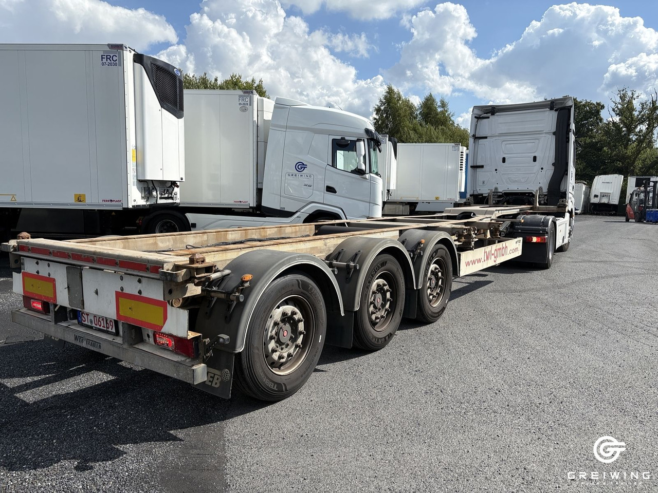 Web-Trailer LPRS 24 20/30/40/45 - Portacontenedore/ Intercambiable semirremolque: foto 2 Web-Trailer LPRS 24 20/30/40/45 - Portacontenedore/ Intercambiable semirremolque: foto 2