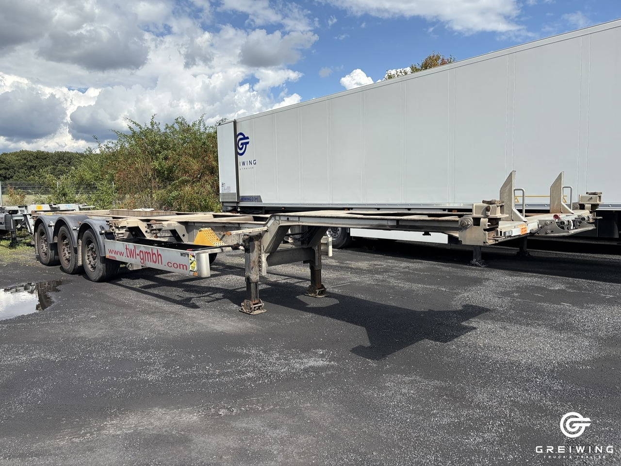 Web-Trailer LPRS 24 20/30/40/45 - Portacontenedore/ Intercambiable semirremolque: foto 1 Web-Trailer LPRS 24 20/30/40/45 - Portacontenedore/ Intercambiable semirremolque: foto 1