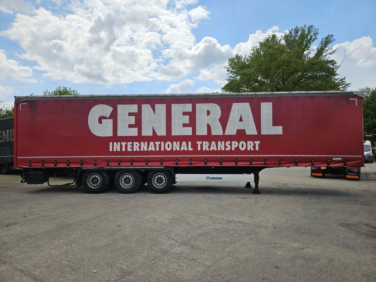 Krone SD XL Code, Lifting Axle A - Semirremolque lona: foto 4 Krone SD XL Code, Lifting Axle A - Semirremolque lona: foto 4