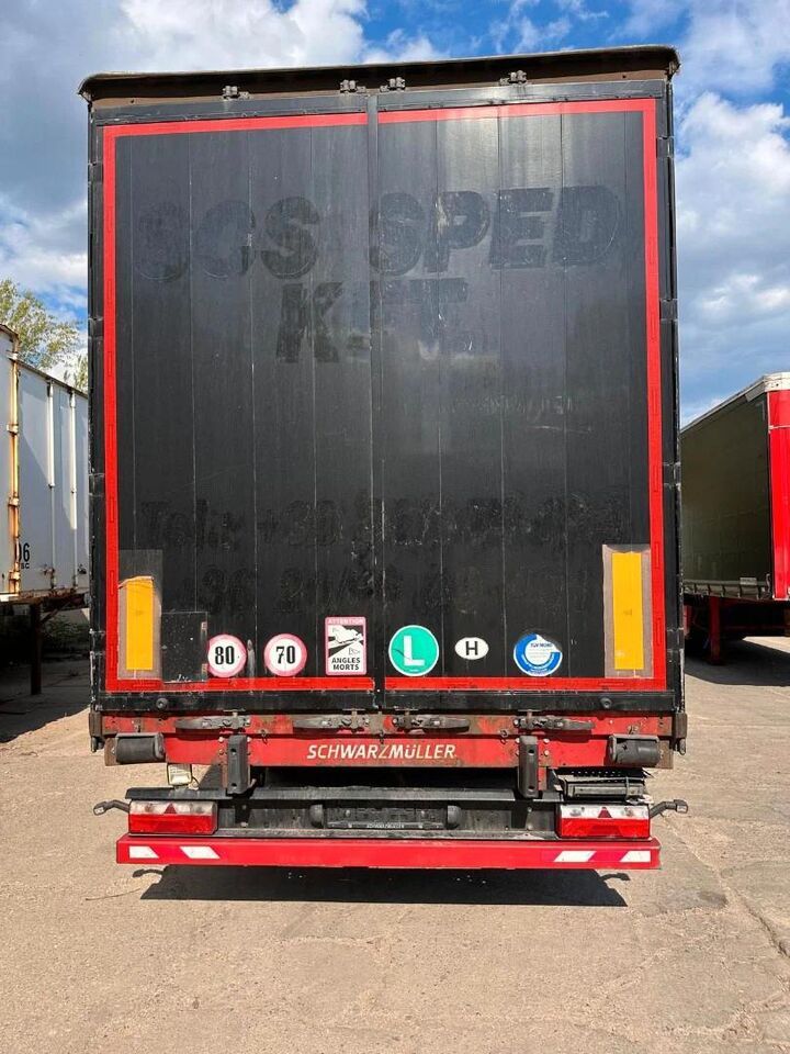 Schwarzmüller S1 J-seria, Standard, Pallet Box, Lift Axle C - Semirremolque lona: foto 3 Schwarzmüller S1 J-seria, Standard, Pallet Box, Lift Axle C - Semirremolque lona: foto 3