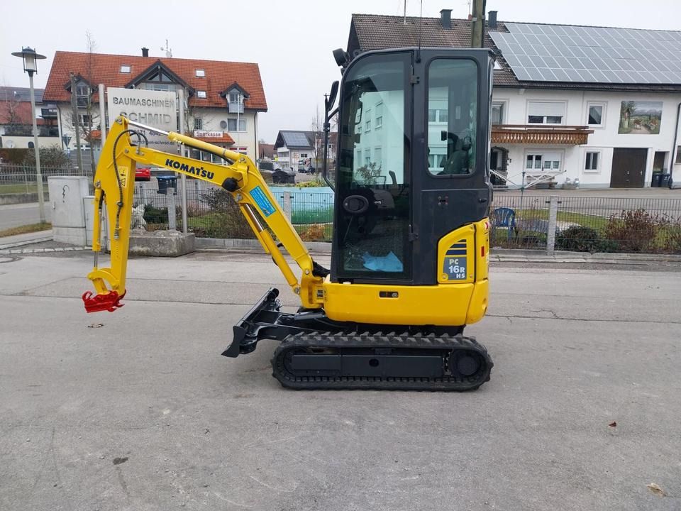 Minibagger Komatsu PC 16 Bagger Kettenbagger - Miniexcavadora: foto 1 Minibagger Komatsu PC 16 Bagger Kettenbagger - Miniexcavadora: foto 1