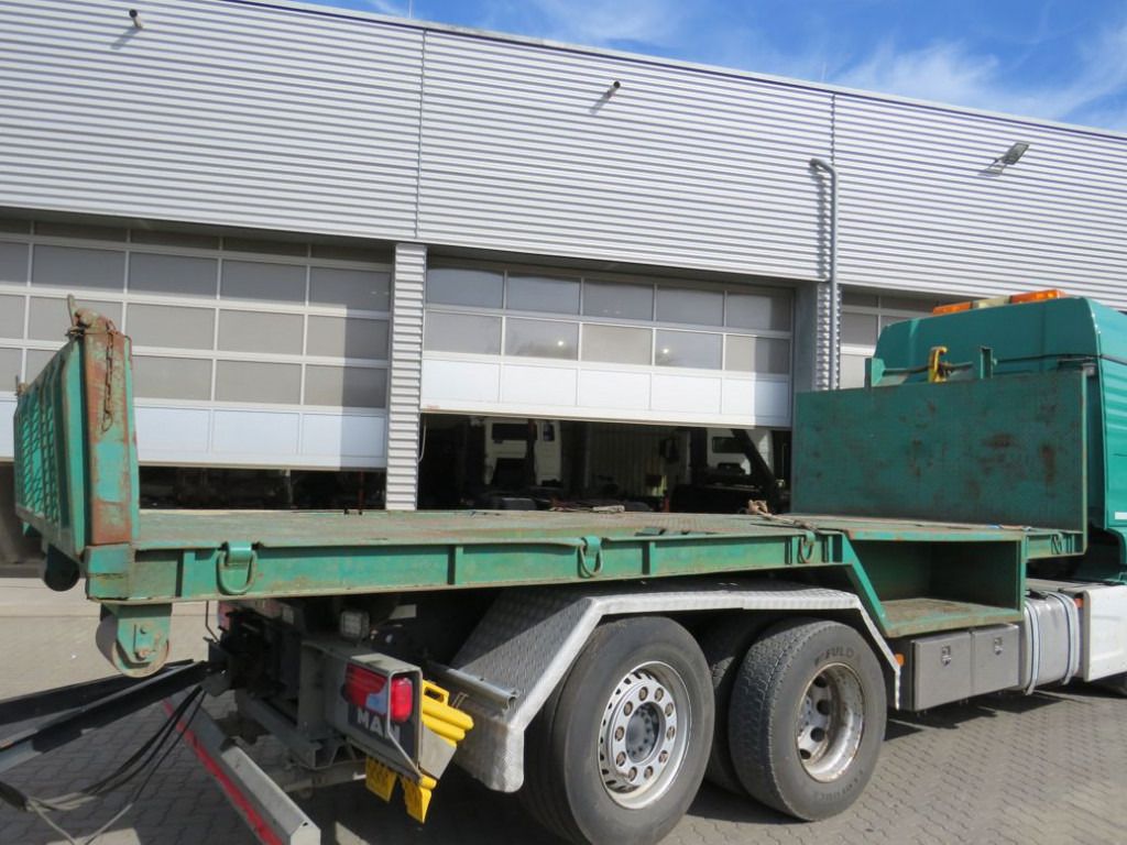 Abrollcontainer Plateau zum Baumaschinentransport - Contenedor de gancho: foto 4 Abrollcontainer Plateau zum Baumaschinentransport - Contenedor de gancho: foto 4