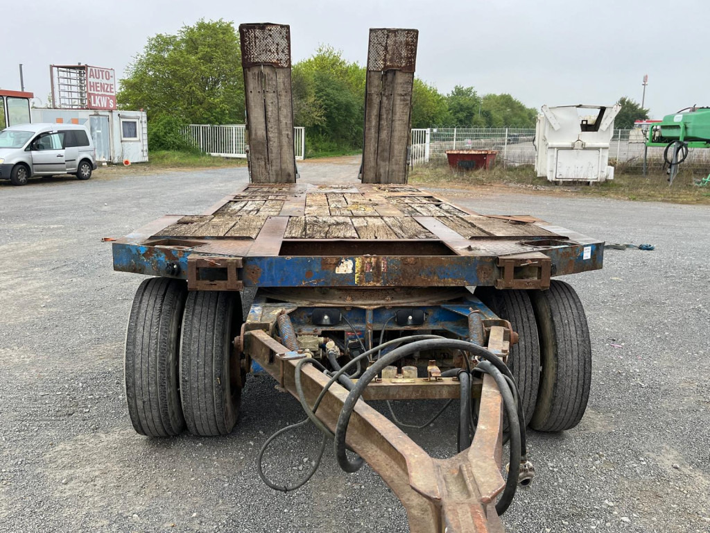 GOLDHOFER Tieflader TU 3-24 80 Tiefladeranhänger Rampen - Góndola rebajadas remolque: foto 3 GOLDHOFER Tieflader TU 3-24 80 Tiefladeranhänger Rampen - Góndola rebajadas remolque: foto 3