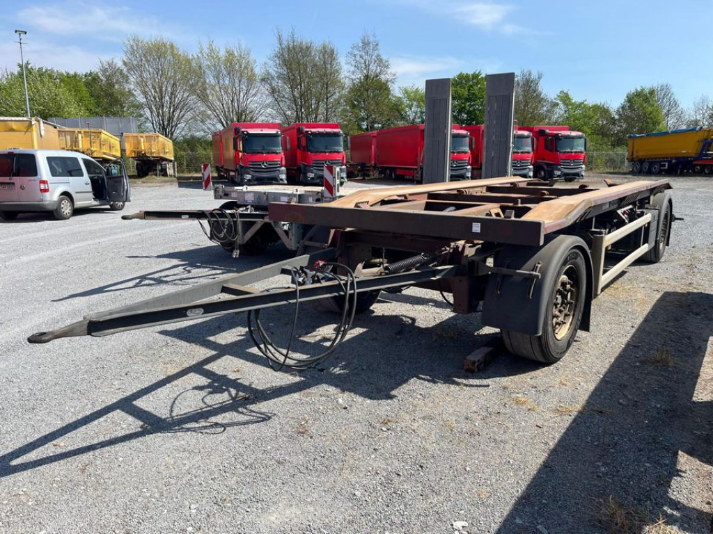 HUEFFERMANN 2-achs Abrollanhänger HAR 18.70 Containeranhänger - Remolque multilift/ Portacontenedores de cadenas: foto 3 HUEFFERMANN 2-achs Abrollanhänger HAR 18.70 Containeranhänger - Remolque multilift/ Portacontenedores de cadenas: foto 3