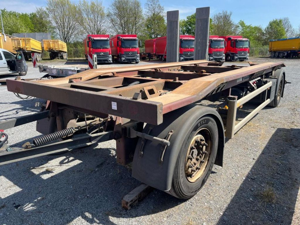 Hüffermann 2-achs Abrollanhänger HAR 18.70 Containeranhänge - Remolque multilift/ Portacontenedores de cadenas: foto 1 Hüffermann 2-achs Abrollanhänger HAR 18.70 Containeranhänge - Remolque multilift/ Portacontenedores de cadenas: foto 1