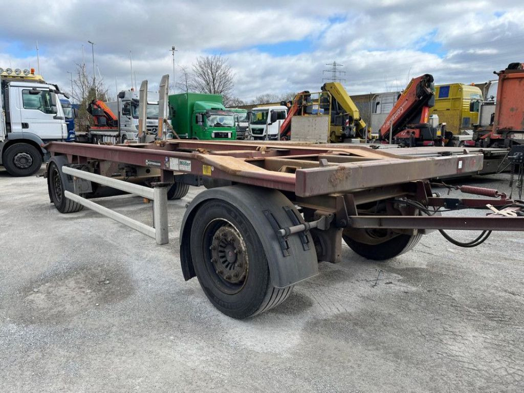 Hüffermann 2-achs Abrollanhänger HAR 18.70 Containeranhänge - Remolque multilift/ Portacontenedores de cadenas: foto 2 Hüffermann 2-achs Abrollanhänger HAR 18.70 Containeranhänge - Remolque multilift/ Portacontenedores de cadenas: foto 2