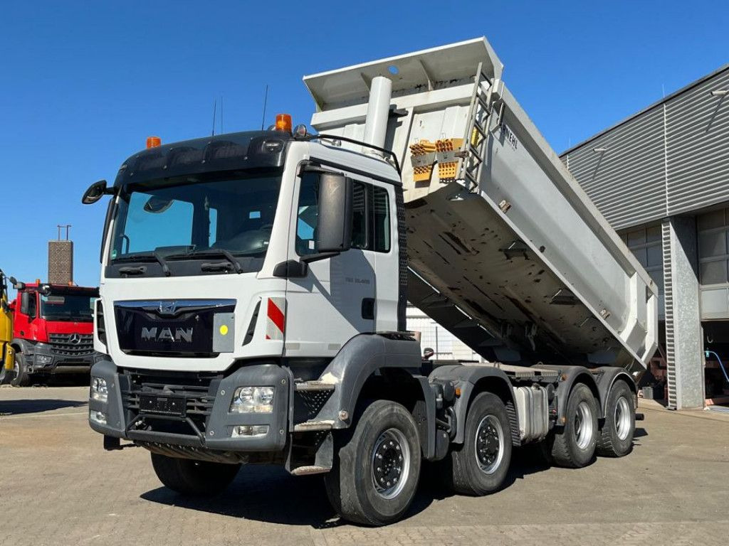 MAN TG-S 35.400 8x6H 4 Achs Muldenkipper Carnehl - Volquete camión: foto 1 MAN TG-S 35.400 8x6H 4 Achs Muldenkipper Carnehl - Volquete camión: foto 1