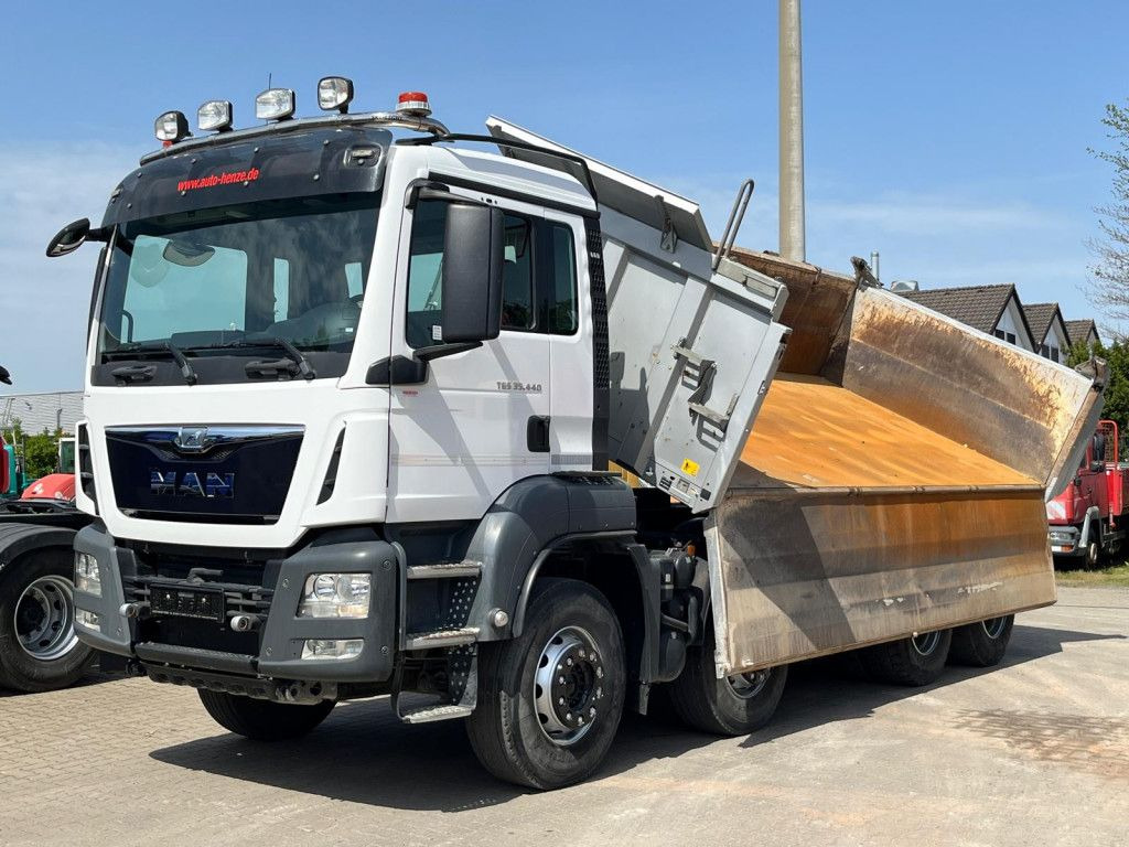 MAN TG-S 35.440 8x4 BB 4-Achs Kipper MeillerBordmati - Volquete camión: foto 1 MAN TG-S 35.440 8x4 BB 4-Achs Kipper MeillerBordmati - Volquete camión: foto 1