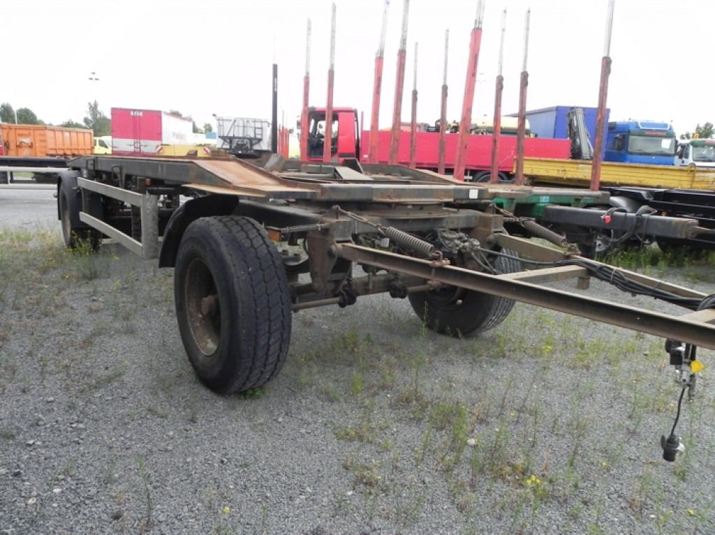 MEINDL MEINDL Abrollanhänger Containeranhänger AR 18 - Remolque multilift/ Portacontenedores de cadenas: foto 1 MEINDL MEINDL Abrollanhänger Containeranhänger AR 18 - Remolque multilift/ Portacontenedores de cadenas: foto 1