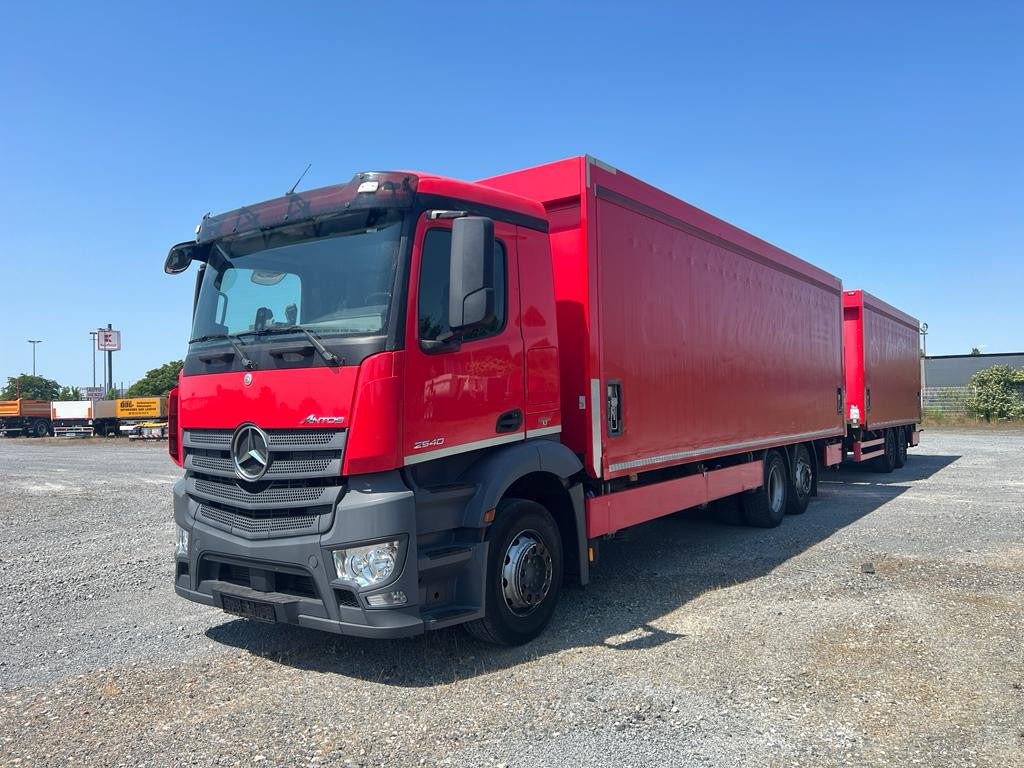 Camión lona MERCEDES-BENZ Antos 2540 L 6x2 Pritsche LBW Coca Cola LBW 2to: foto 12