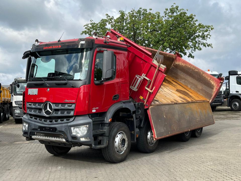MERCEDES-BENZ Arocs 4143 8x4 4-Achs Kipper Meiller Bordmatik - Volquete camión: foto 1 MERCEDES-BENZ Arocs 4143 8x4 4-Achs Kipper Meiller Bordmatik - Volquete camión: foto 1