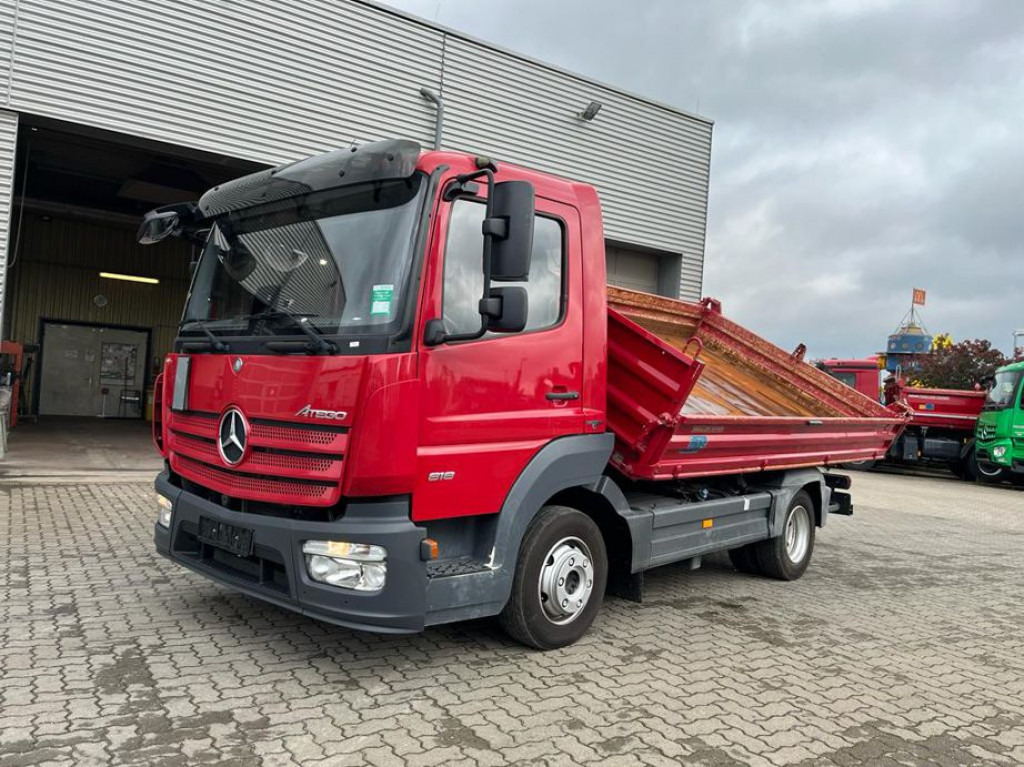 MERCEDES-BENZ Atego 818 K 2-Achs Kipper Meiller - Volquete furgoneta: foto 1 MERCEDES-BENZ Atego 818 K 2-Achs Kipper Meiller - Volquete furgoneta: foto 1