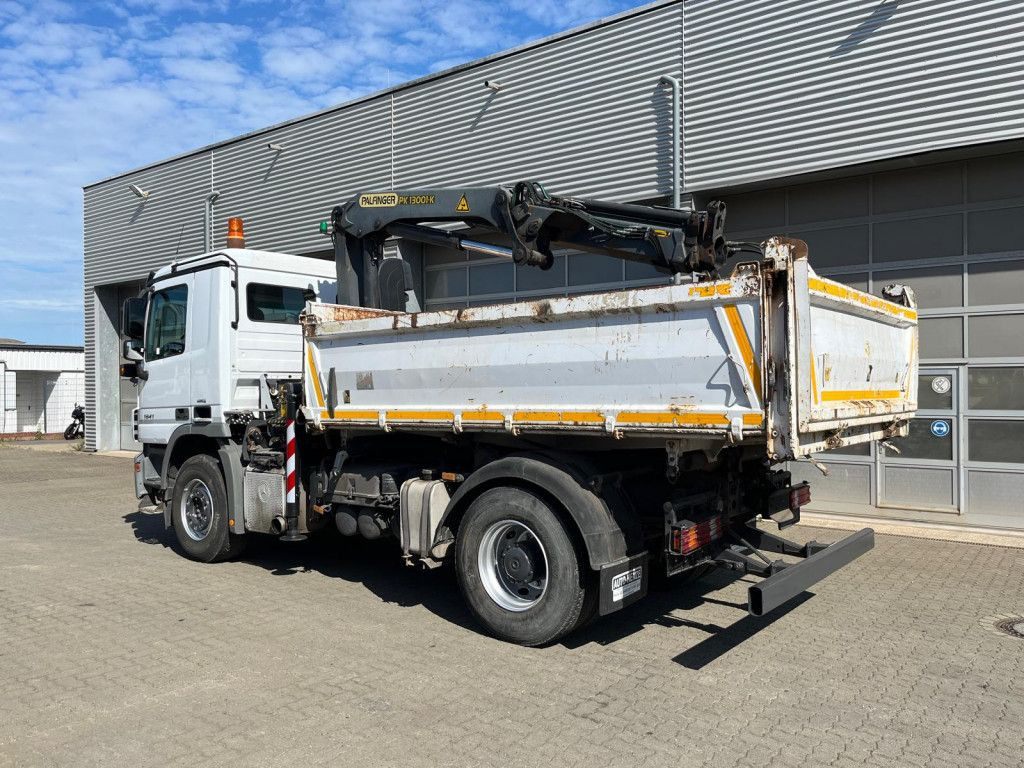 Mercedes-Benz Actros 1841 K 2-Achs Kipper Kran Funk/2xhydr+Gre - Volquete camión, Camión grúa: foto 3 Mercedes-Benz Actros 1841 K 2-Achs Kipper Kran Funk/2xhydr+Gre - Volquete camión, Camión grúa: foto 3