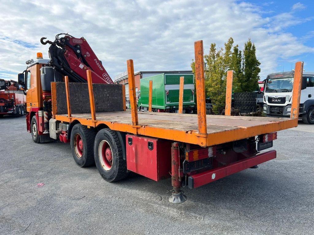 Mercedes-Benz Actros 2646 L 6x4 Pritsche Kran Fassi 450 45m/t - Camión caja abierta, Camión grúa: foto 3 Mercedes-Benz Actros 2646 L 6x4 Pritsche Kran Fassi 450 45m/t - Camión caja abierta, Camión grúa: foto 3