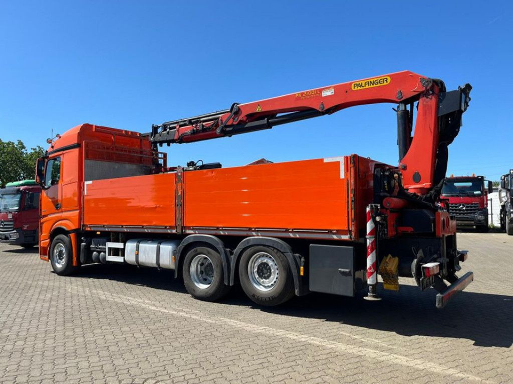 Mercedes-Benz Actros 2648 L 6x2 Pritsche Heckkran 3xhydr.Aussc - Camión grúa: foto 3 Mercedes-Benz Actros 2648 L 6x2 Pritsche Heckkran 3xhydr.Aussc - Camión grúa: foto 3