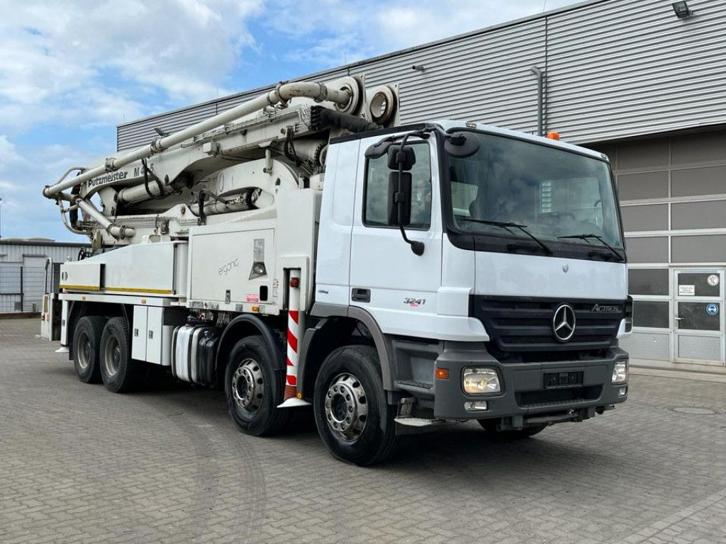 Mercedes-Benz Actros 3241 B 8x4 Betonpumpe Putzmeister 42m - Bomba de hormigón: foto 5 Mercedes-Benz Actros 3241 B 8x4 Betonpumpe Putzmeister 42m - Bomba de hormigón: foto 5