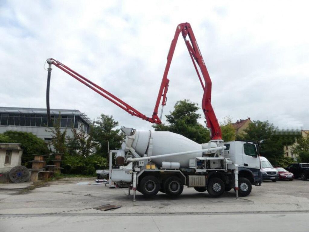 Mercedes-Benz Arocs Pumi 3243 8x4 Putzmeister deutsch top - Bomba de hormigón: foto 2 Mercedes-Benz Arocs Pumi 3243 8x4 Putzmeister deutsch top - Bomba de hormigón: foto 2