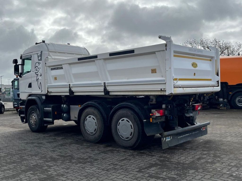 SCANIA (S) G 3-Achs Kipper 410 6x4 Meiller Bordmatik - Volquete camión: foto 4 SCANIA (S) G 3-Achs Kipper 410 6x4 Meiller Bordmatik - Volquete camión: foto 4