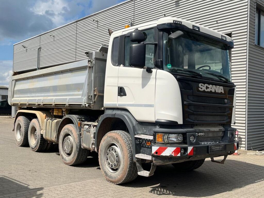 SCANIA (S) G 4-Achs Kipper 450 8x4 Bordmatik - Volquete camión: foto 2 SCANIA (S) G 4-Achs Kipper 450 8x4 Bordmatik - Volquete camión: foto 2