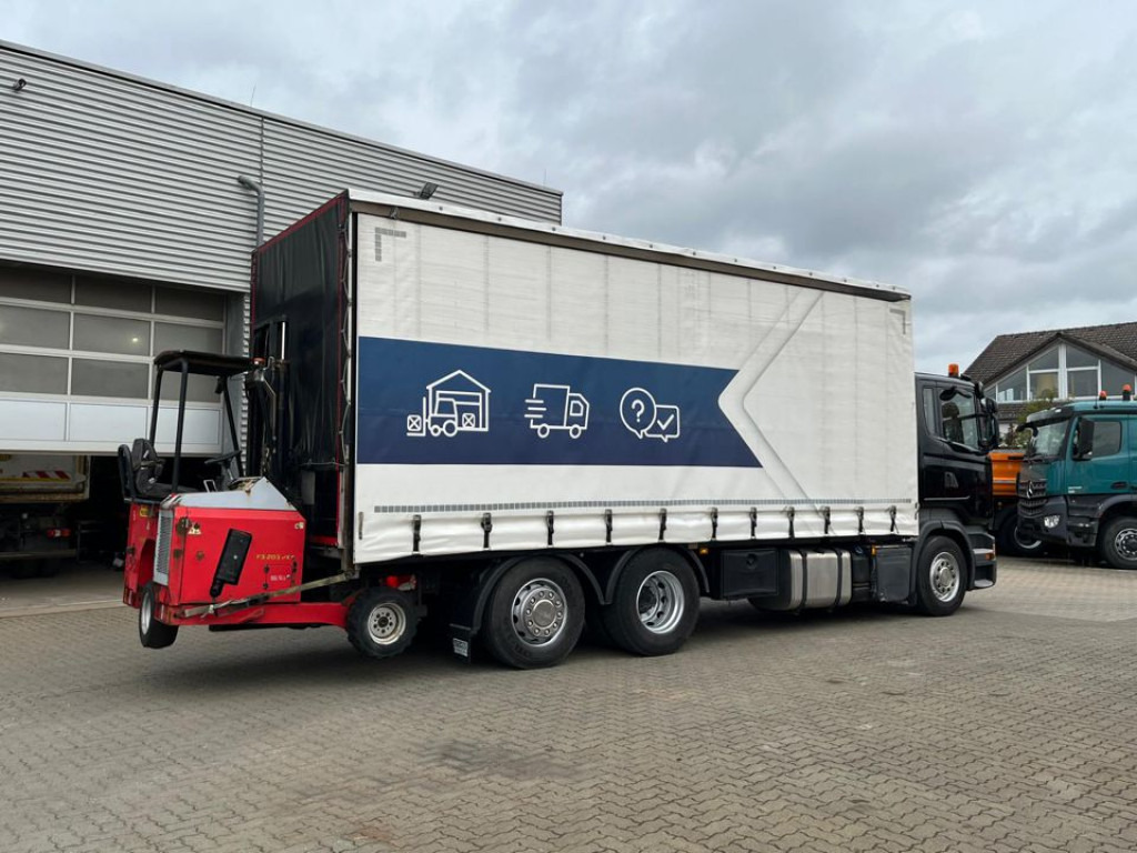 SCANIA (S) R 490 LB 6x2 Pritsche Plane incl. Mitnahmestapler - Camión lona: foto 1 SCANIA (S) R 490 LB 6x2 Pritsche Plane incl. Mitnahmestapler - Camión lona: foto 1