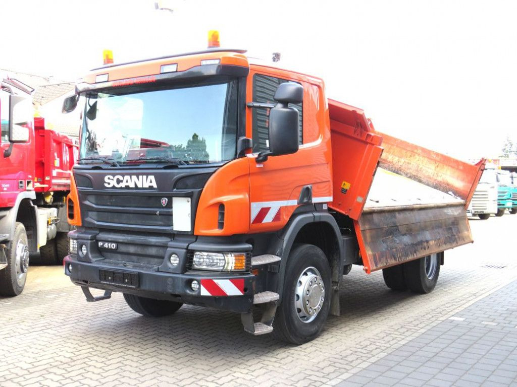 Scania P 410 4x2 2-Achs Kipper Meiller Bordmatik - Volquete camión: foto 1 Scania P 410 4x2 2-Achs Kipper Meiller Bordmatik - Volquete camión: foto 1