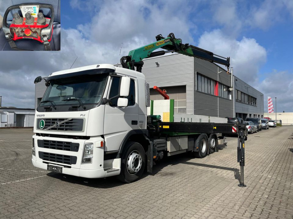 VOLVO (S) Truck FM Pritsche Kran 400 6x2 Palfinger PK 16500 - Camión caja abierta, Camión grúa: foto 1 VOLVO (S) Truck FM Pritsche Kran 400 6x2 Palfinger PK 16500 - Camión caja abierta, Camión grúa: foto 1