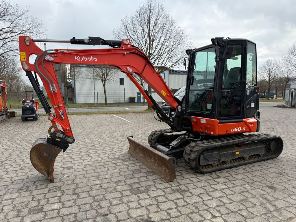 Kubota U50-5, BJ 22, 510 BH, ZH I+II, MS08, Tieflöffel - Miniexcavadora: foto 1 Kubota U50-5, BJ 22, 510 BH, ZH I+II, MS08, Tieflöffel - Miniexcavadora: foto 1