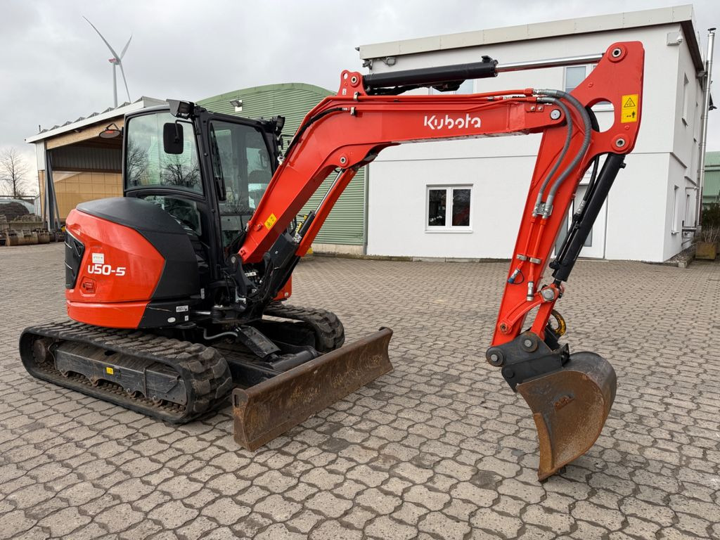 Kubota U50-5, BJ 22, 510 BH, ZH I+II, MS08, Tieflöffel - Miniexcavadora: foto 3 Kubota U50-5, BJ 22, 510 BH, ZH I+II, MS08, Tieflöffel - Miniexcavadora: foto 3