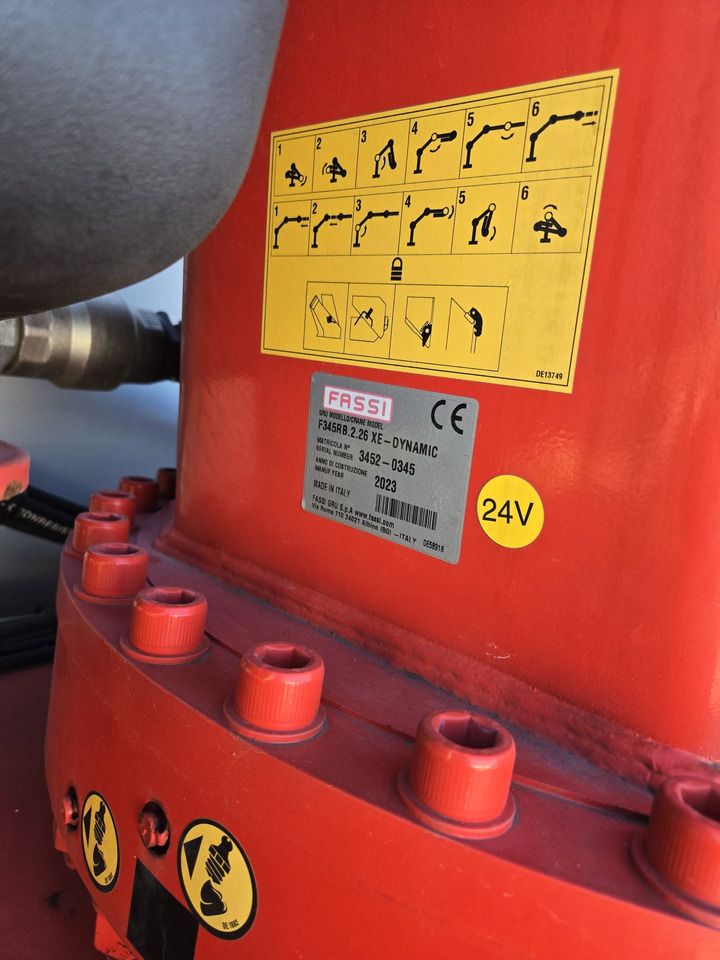 MAN Hiab Palfinger Fassi F345-6 JIB-4 - Camión caja abierta: foto 4 MAN Hiab Palfinger Fassi F345-6 JIB-4 - Camión caja abierta: foto 4