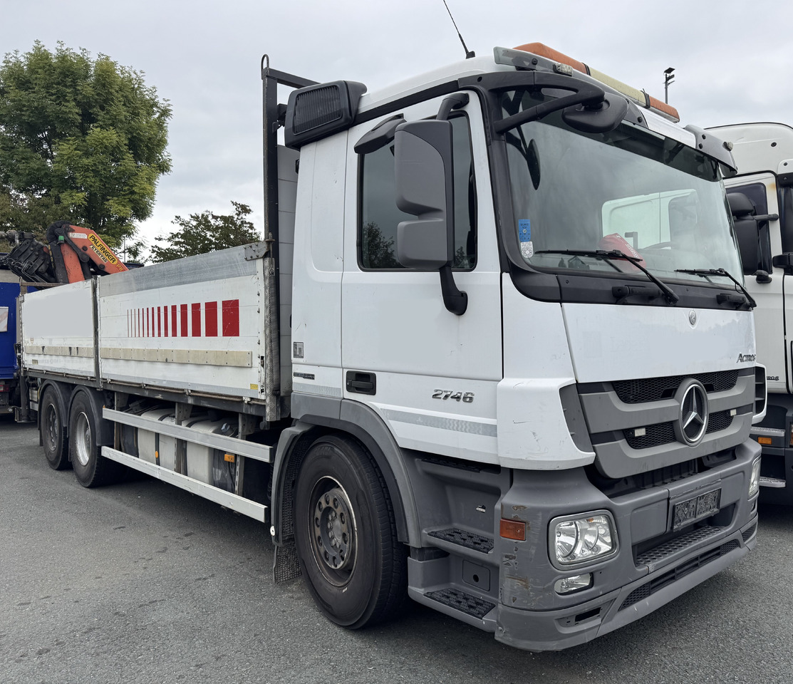 MERCEDES-BENZ Hiab Fassi Palfinger PK 18002 - Camión caja abierta: foto 1 MERCEDES-BENZ Hiab Fassi Palfinger PK 18002 - Camión caja abierta: foto 1