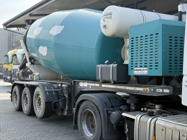 Betonmischer-Auflieger Euromix 12 m³ mit Motor - Semirremolque hormigonera: foto 1 Betonmischer-Auflieger Euromix 12 m³ mit Motor - Semirremolque hormigonera: foto 1