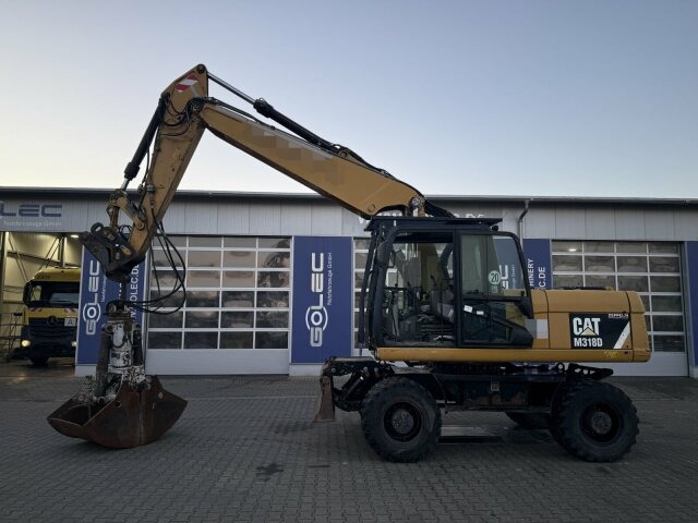 Leasing financiero de CAT M318D Mobilbagger *9.235 h *Schnellw. *Greifer leasing CAT M318D Mobilbagger *9.235 h *Schnellw. *Greifer: foto 8