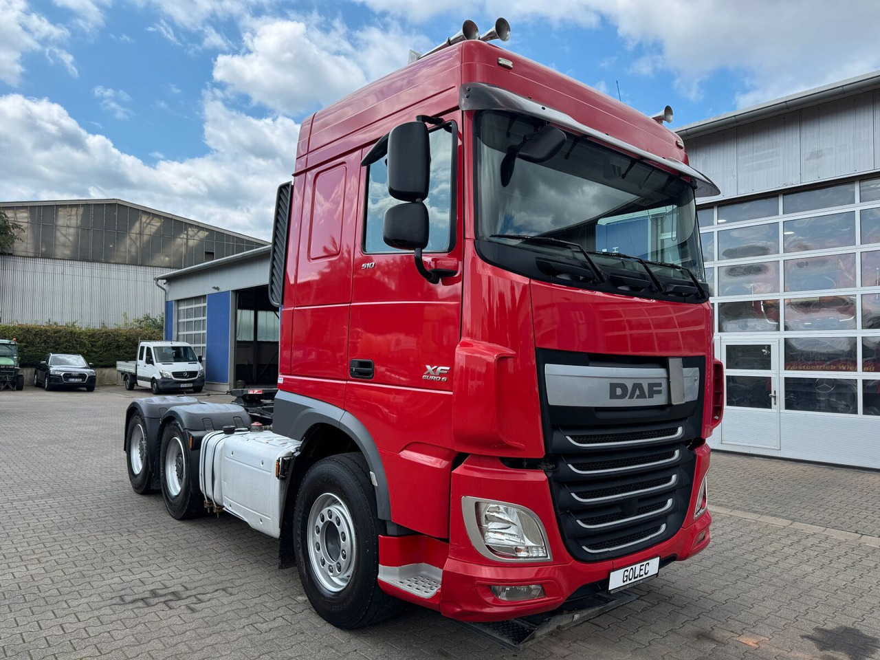 Cabeza tractora DAF XF 510 FTT 6x4 SZM Kipphydraulik: foto 1