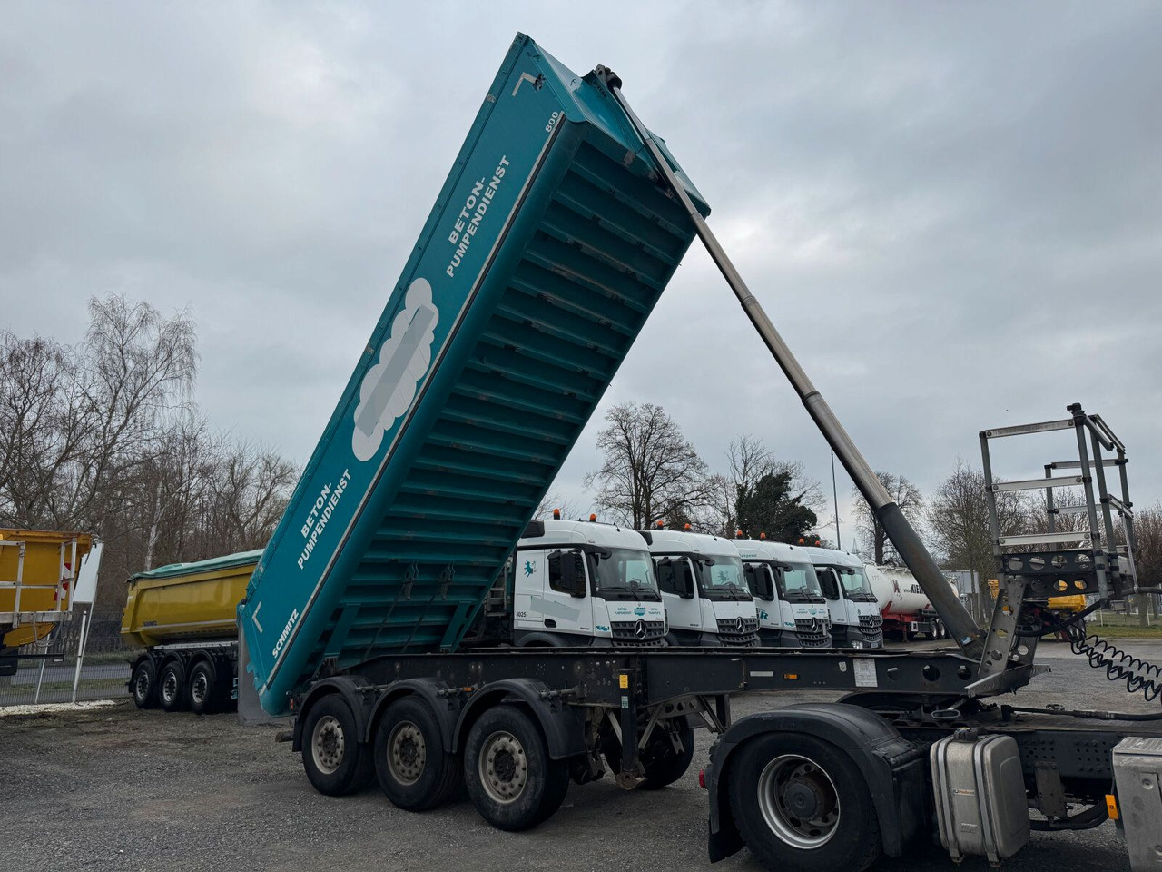 Cabeza tractora Mercedes-Benz Arocs 1843 4x2 SZM Euro 6 Kipphydraulik: foto 9