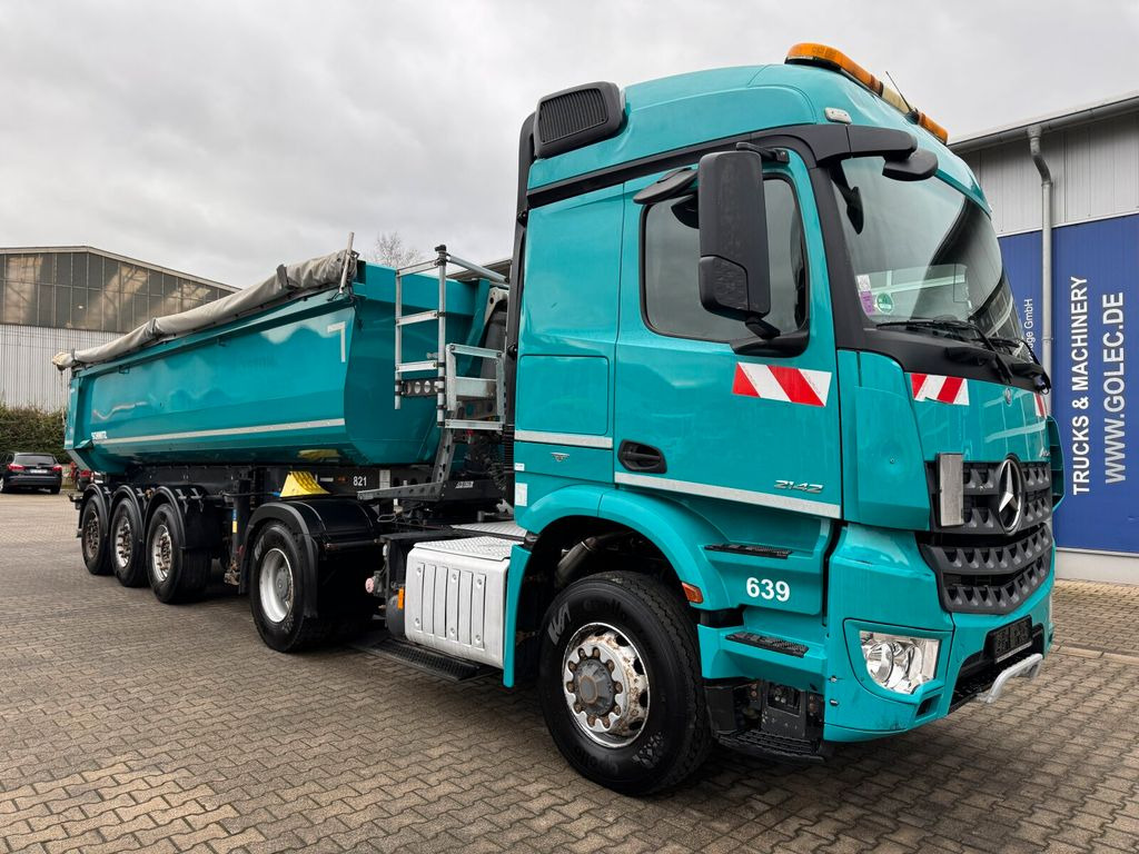 Cabeza tractora Mercedes-Benz Arocs 2142 4x4H SZM Euro 6 Kipphydraulik: foto 1