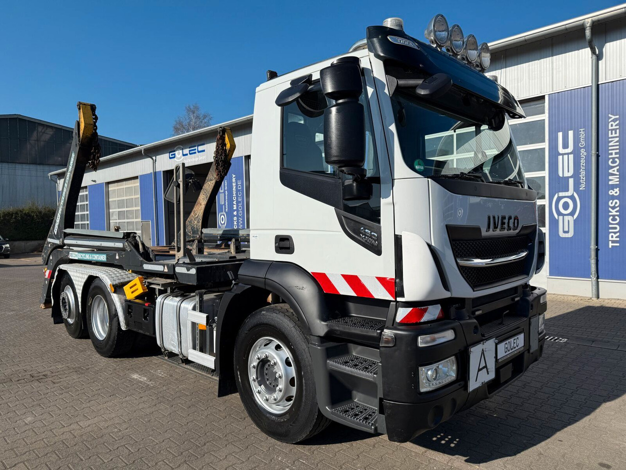 Iveco Stralis AD260 XWAY 6x2 Absetzkipper Palfinger - Volquete camión: foto 1 Iveco Stralis AD260 XWAY 6x2 Absetzkipper Palfinger - Volquete camión: foto 1