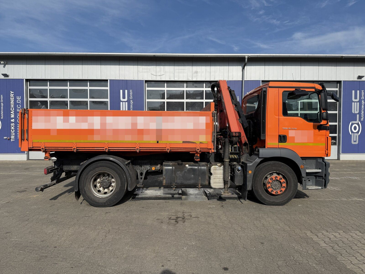 MAN TGM 18.340 4x2 Euro 6 Kipper Kran PK8501K - Volquete camión, Camión grúa: foto 2 MAN TGM 18.340 4x2 Euro 6 Kipper Kran PK8501K - Volquete camión, Camión grúa: foto 2
