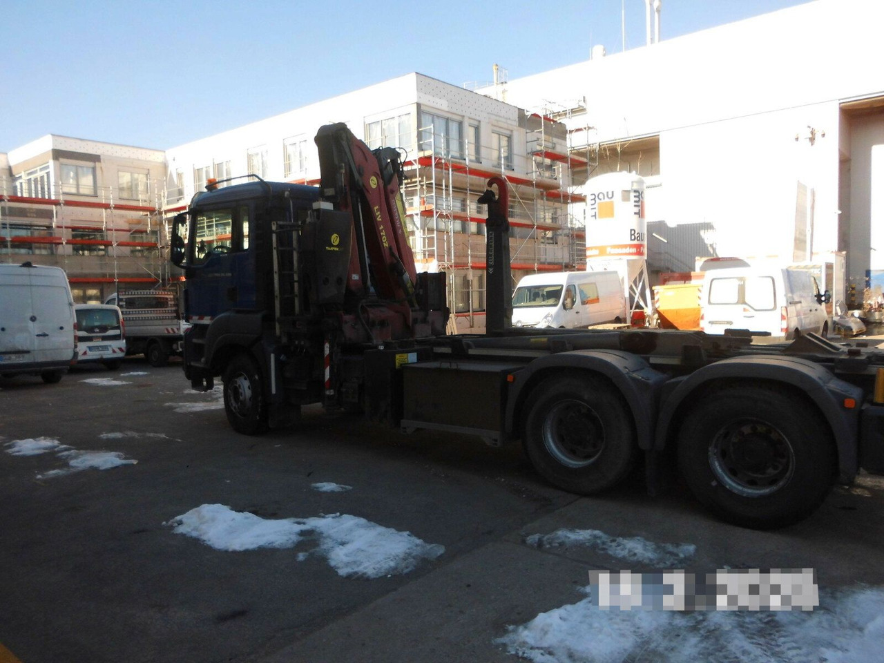 MAN TGS 28.480 6x4 Abrollkipper + Kran bis 4,63 T - Multibasculante camión, Camión grúa: foto 4 MAN TGS 28.480 6x4 Abrollkipper + Kran bis 4,63 T - Multibasculante camión, Camión grúa: foto 4