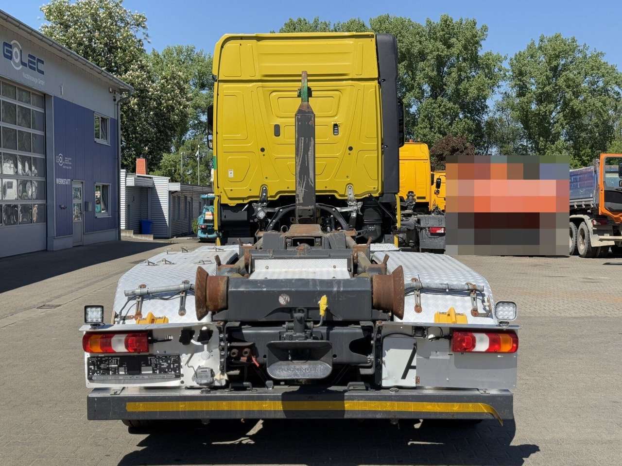 Mercedes-Benz ACTROS 2558 6x2 Abrollkipper *Lenkachse Retarder - Multibasculante camión: foto 4 Mercedes-Benz ACTROS 2558 6x2 Abrollkipper *Lenkachse Retarder - Multibasculante camión: foto 4