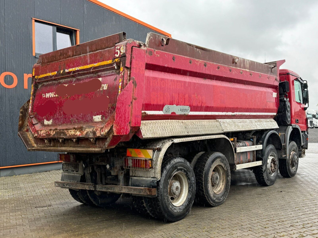 Mercedes-Benz ACTROS 4141 EURO4 8x6 Muldenkipper - Volquete camión: foto 5 Mercedes-Benz ACTROS 4141 EURO4 8x6 Muldenkipper - Volquete camión: foto 5