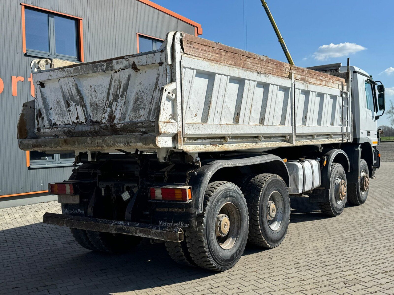 Mercedes-Benz ACTROS 4144 8x8 EURO4 DSK Meiller - Volquete camión: foto 4 Mercedes-Benz ACTROS 4144 8x8 EURO4 DSK Meiller - Volquete camión: foto 4