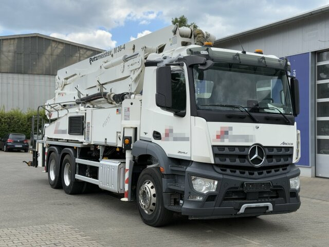 Mercedes-Benz AROCS 2840 6x4 Betonp. Putzmeister BSF36-4.16HLS - Bomba de hormigón: foto 1 Mercedes-Benz AROCS 2840 6x4 Betonp. Putzmeister BSF36-4.16HLS - Bomba de hormigón: foto 1