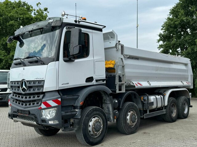 Volquete camión Mercedes-Benz AROCS 4145 8x8 Meiller Muldenkipper: foto 8