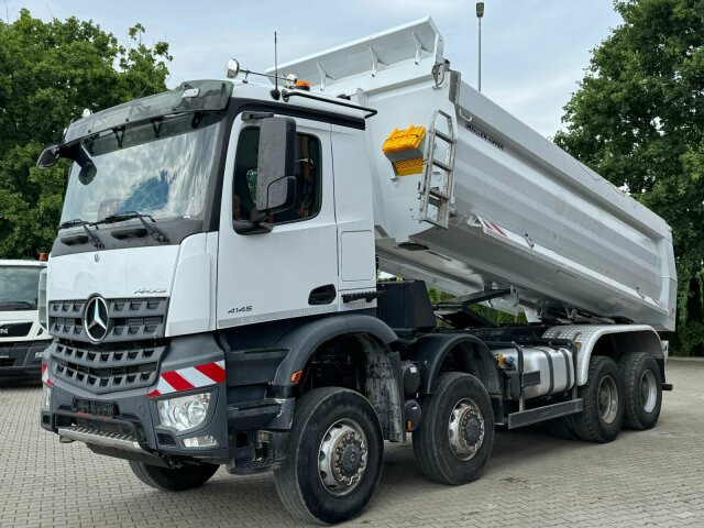 Volquete camión Mercedes-Benz AROCS 4145 8x8 Meiller Muldenkipper: foto 14
