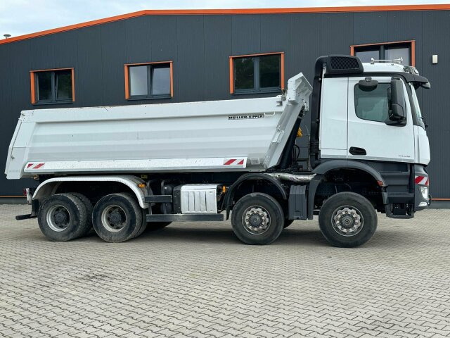 Volquete camión Mercedes-Benz AROCS 4145 8x8 Meiller Muldenkipper: foto 10