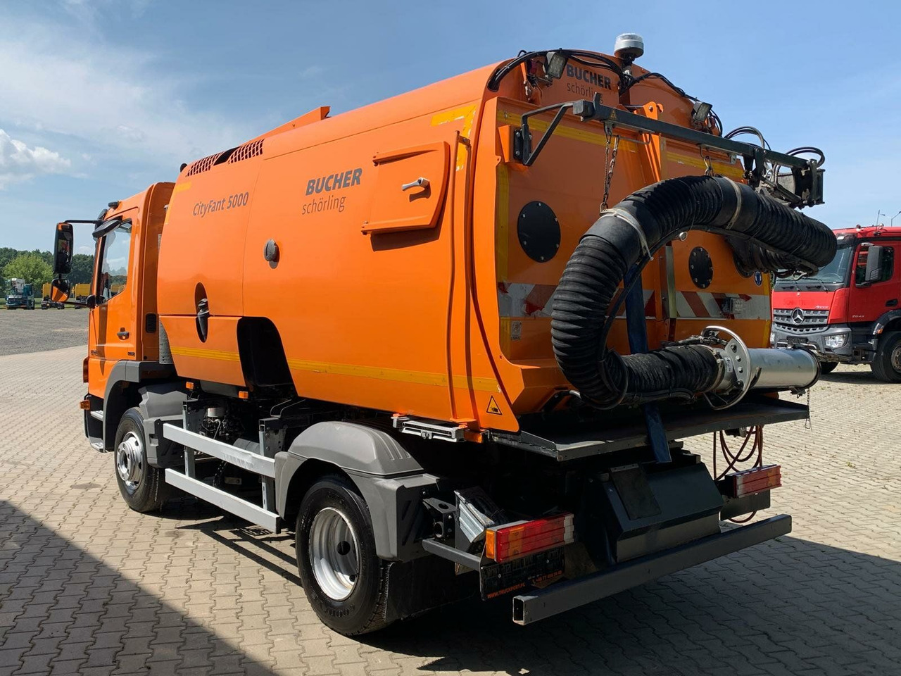 Mercedes-Benz Atego Kehrmaschine BUCHER CITYFANT 5000 - Barredora vial: foto 5 Mercedes-Benz Atego Kehrmaschine BUCHER CITYFANT 5000 - Barredora vial: foto 5