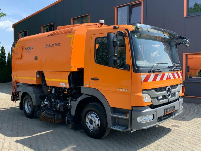 Mercedes-Benz Atego Kehrmaschine BUCHER CITYFANT 5000 - Barredora vial: foto 1 Mercedes-Benz Atego Kehrmaschine BUCHER CITYFANT 5000 - Barredora vial: foto 1