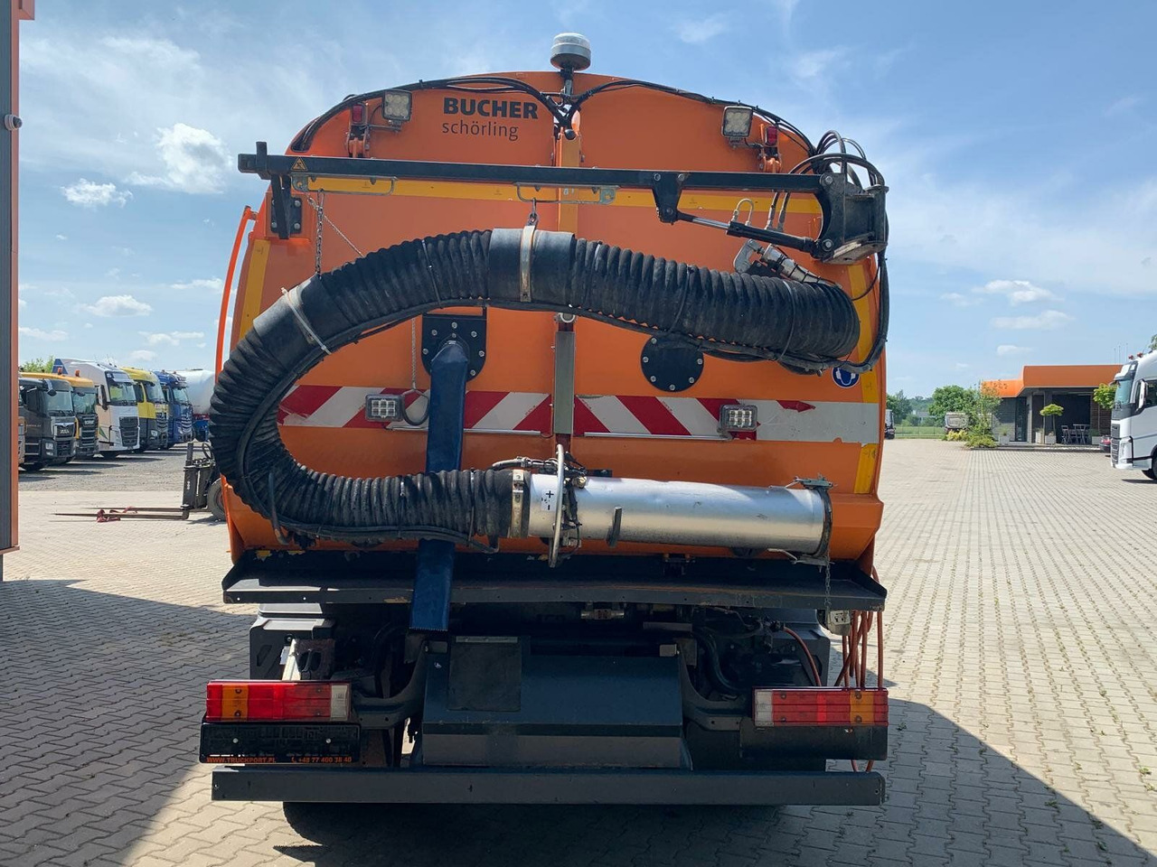 Mercedes-Benz Atego Kehrmaschine BUCHER CITYFANT 5000 - Barredora vial: foto 4 Mercedes-Benz Atego Kehrmaschine BUCHER CITYFANT 5000 - Barredora vial: foto 4