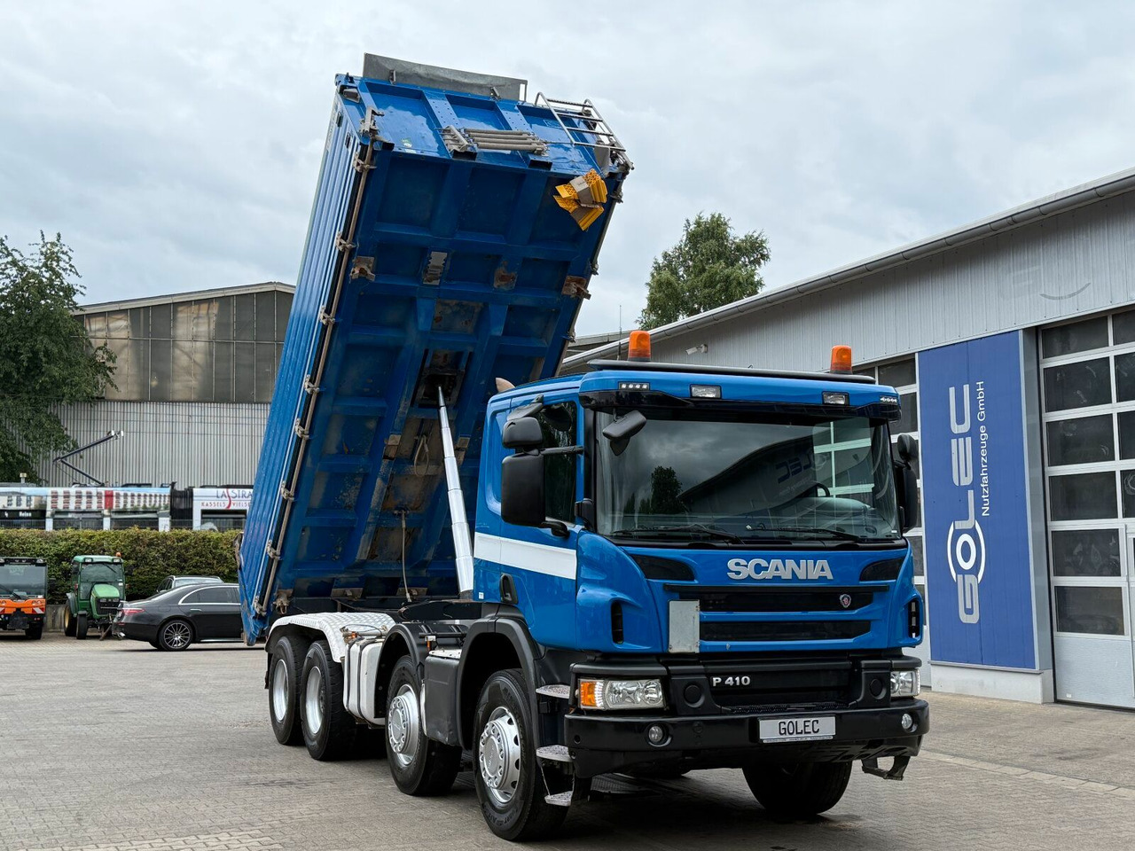 Scania P 410 8x4 Dreiseitenkipper DAUTEL - Volquete camión: foto 2 Scania P 410 8x4 Dreiseitenkipper DAUTEL - Volquete camión: foto 2