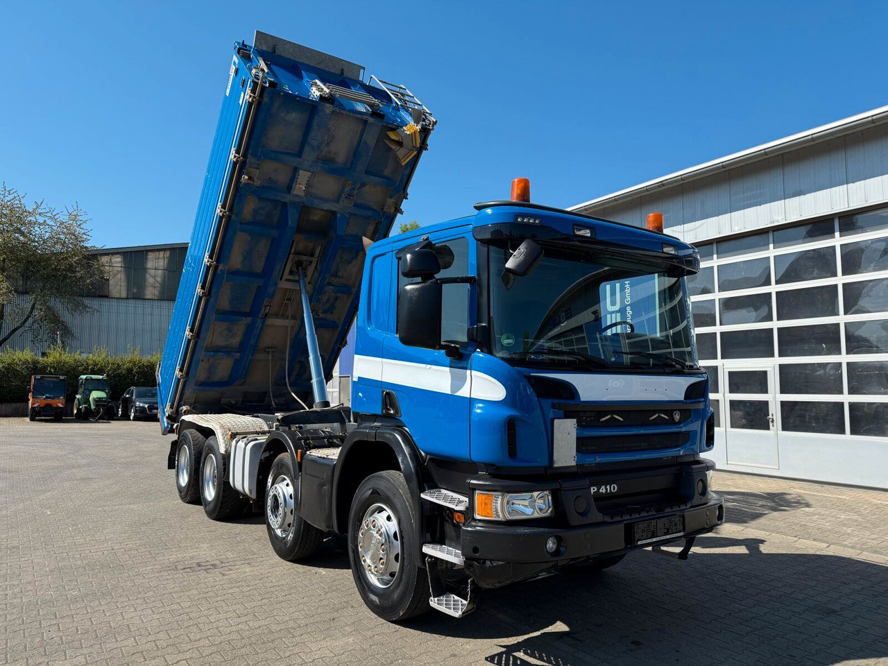 Scania P 410 8x4 Dreiseitenkipper DAUTEL - Volquete camión: foto 2 Scania P 410 8x4 Dreiseitenkipper DAUTEL - Volquete camión: foto 2